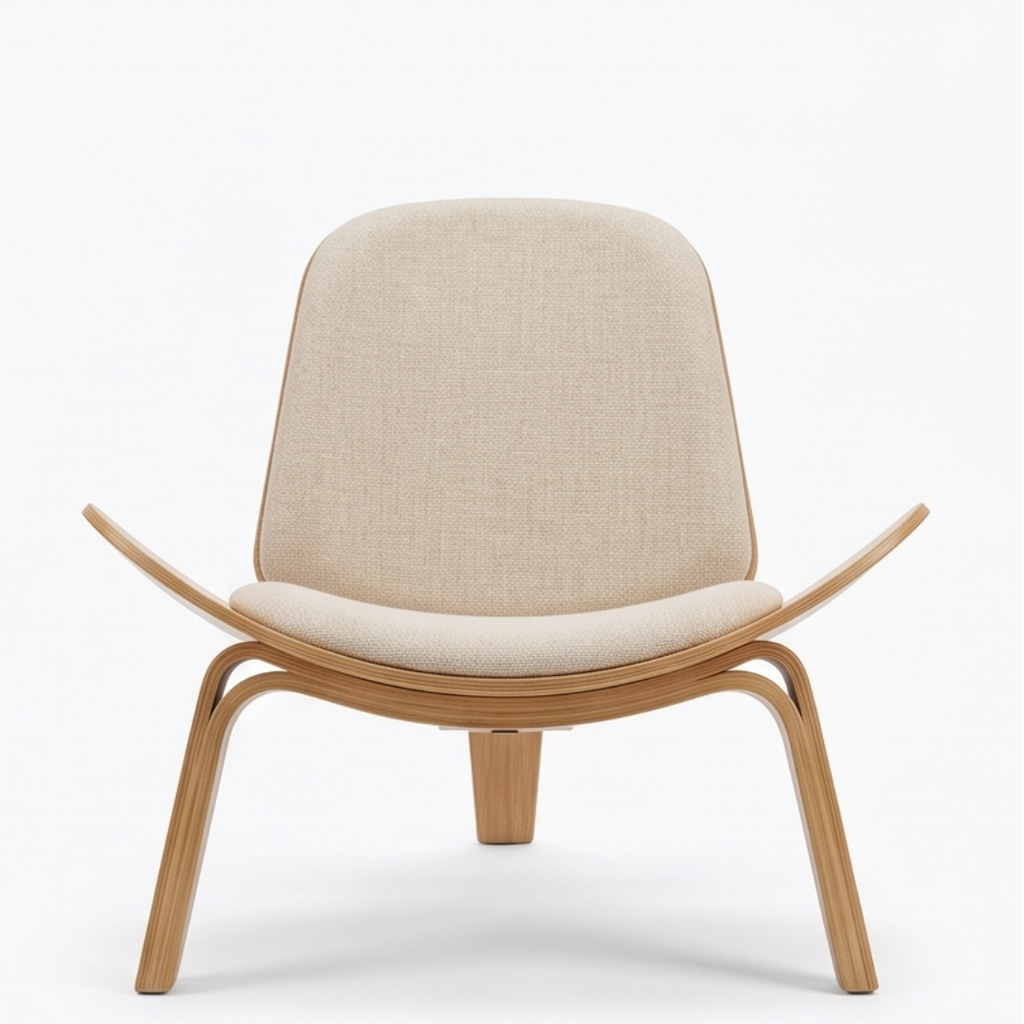 Silla Omnia (Madera Curvada y Textil Premium) — Signature