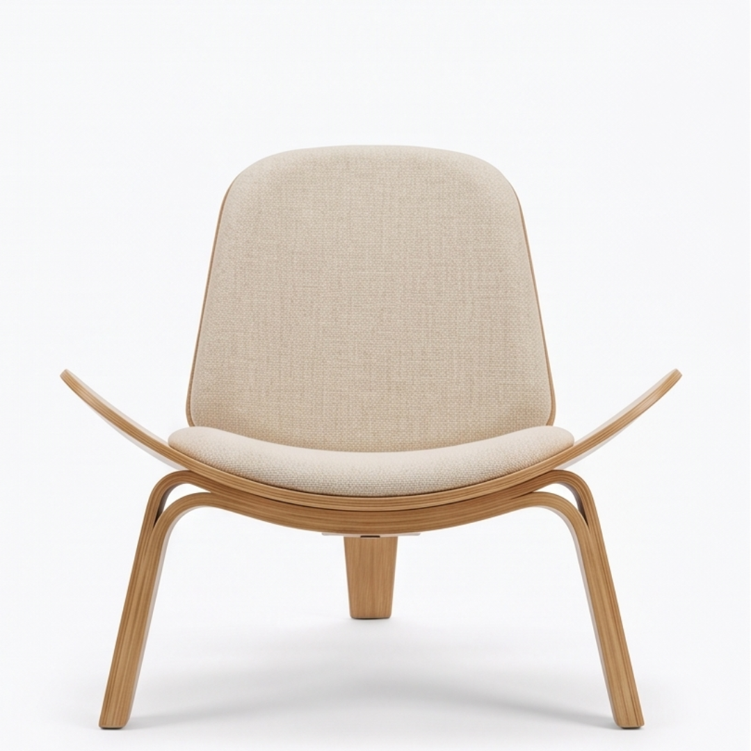 Silla Omnia (Madera Curvada y Textil Premium) — Signature